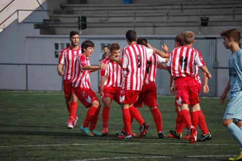 Primer tanto del Milagrosa en el Lino Balado de Sigüeiro Primer tanto del Milagrosa en el Lino Balado de Sigüeiro