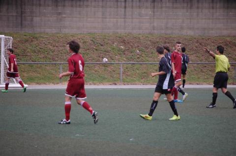 Encuentro entre el Santiago y el Victoria, disputado en Santa Isabel.