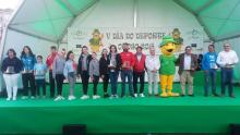 Clausura de las actividades del Club Ximnasia Oroso